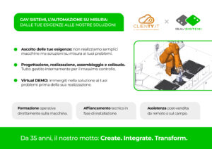 GAV Sistemi, l’automazione su misura